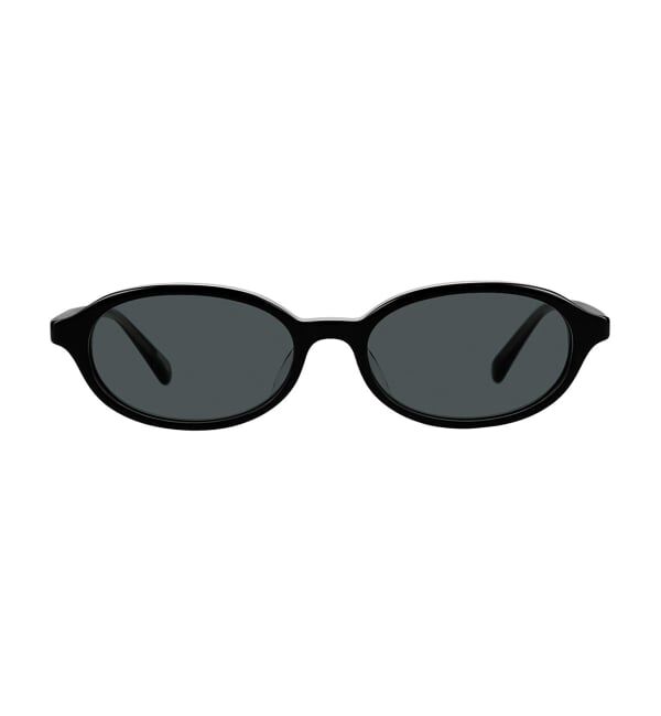  「【WEB限定】Zoff｜UNITED ARROWS ユナイテッドアローズ オーバル型 サングラス | 紫外線対策 UVカット  」|サングラス|ブラック