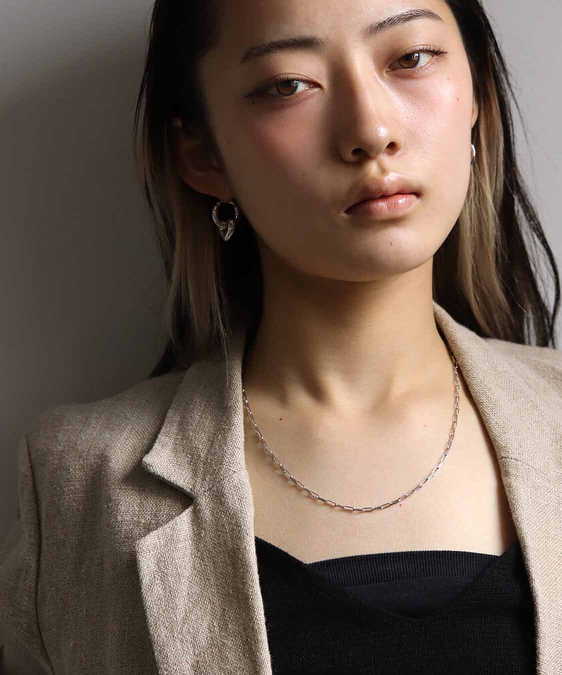  「ペーパークリップ ロング チェーン ネックレス 50cm | SV925 〈2026 SUMMER COLLECTION〉」|ネックレス|
