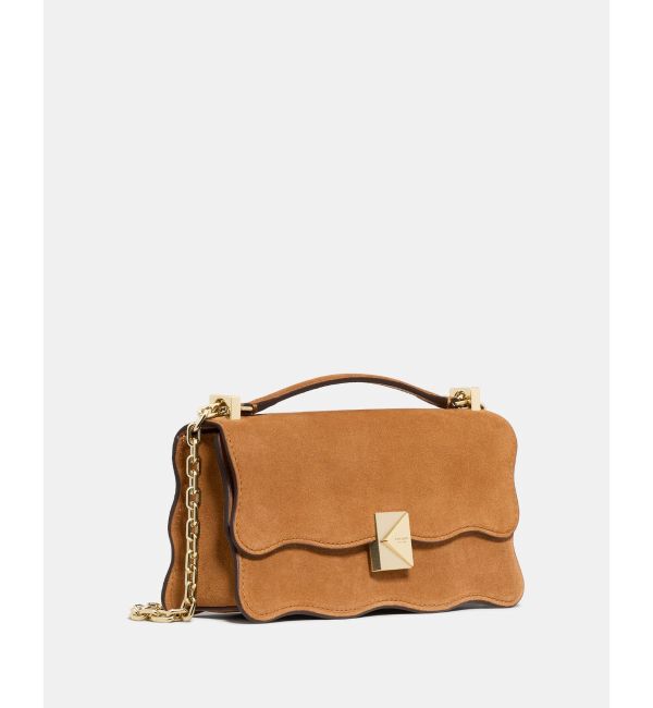 kate spade new york「デコ ウェービー スエード ミニ クロスボディ バッグ」|ショルダー・メッセンジャー|