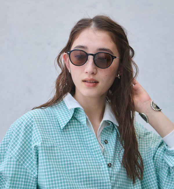 UNITED ARROWS「NRW クラウンパント サングラス」|サングラス|BLACK