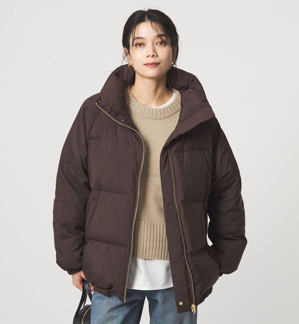 UNITED ARROWS green label relaxing「タフタ リバーシブル ダウン ウォッシャブル 撥水」|ダウン|DK.BROWN