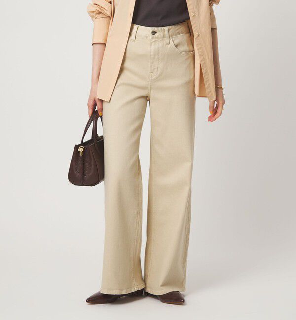 UNITED ARROWS green label relaxing「【別注】＜Healthy DENIM＞ワイド フレア デニム パンツ」|デニム|