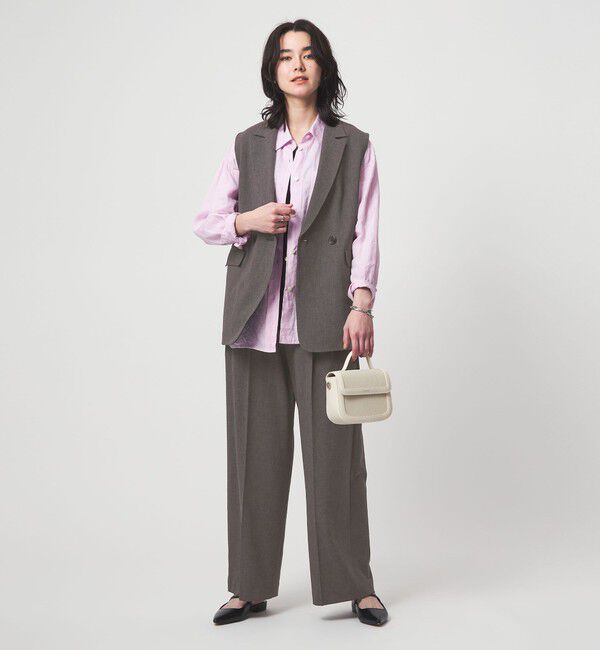 UNITED ARROWS green label relaxing「【結論シリーズ】ニーハイワイドパンツ［size SHORT/TALLあり］」|その他|