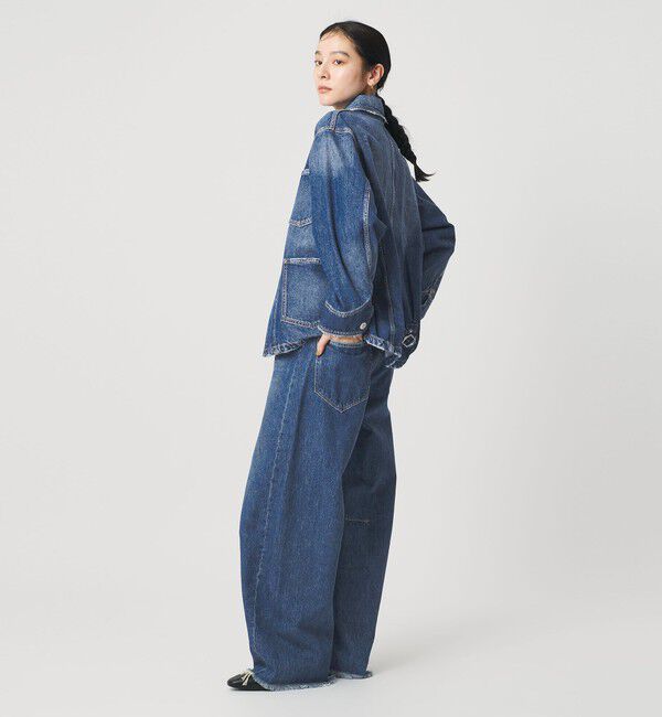 BEAUTY&YOUTH UNITED ARROWS「【別注】＜NEEDBY heritage＞カーブデニムパンツ」|デニム|