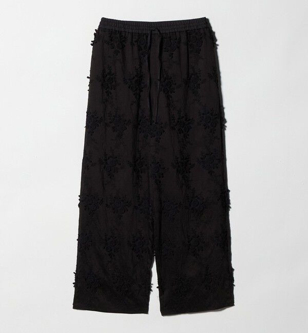 BEAUTY&YOUTH UNITED ARROWS「セルロースナイロン エンブロイダリー イージーパンツ」|その他|