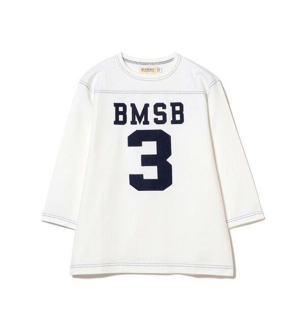 BEAMSBOY「テンジク フットボール 3/4 Tシャツ ＜定番 / 着回し力抜群＞」|Tシャツ・カットソー|