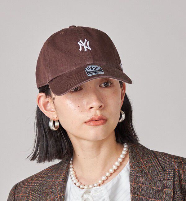 SHIPS for women「《一部追加予約》&prime;47:CLEAN UP YANKEES」|キャップ・キャスケット|
