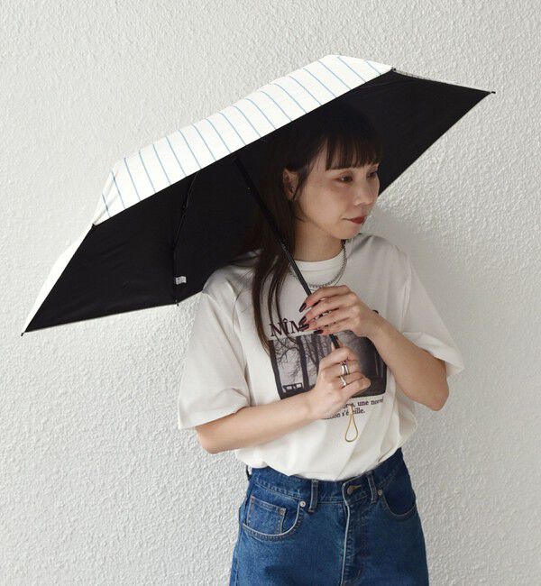 SHIPS Colors 「assa:ALL IN UMBRELLA ポーチ付き 折り畳み傘(晴雨兼用)◇」|傘|