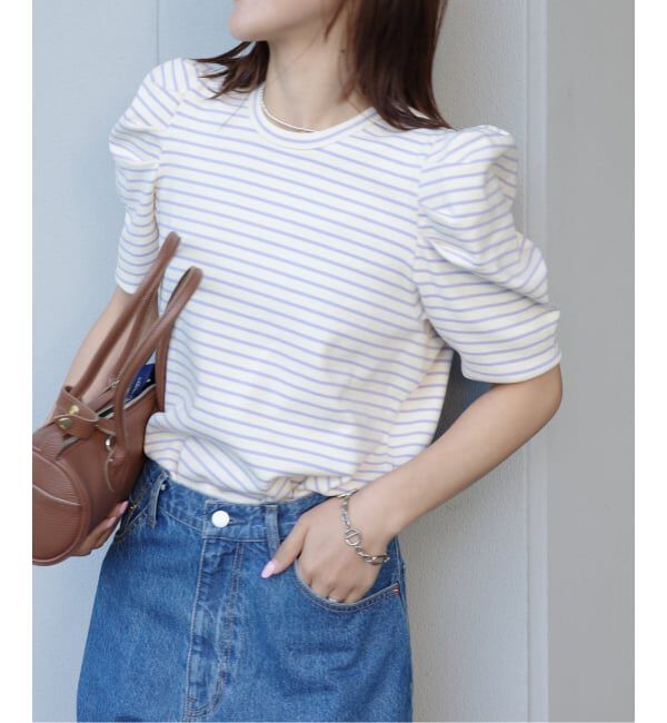 OUTDOOR PRODUCTS Usual Things「ボリュームスリーブボーダーTEE」|Tシャツ・カットソー|