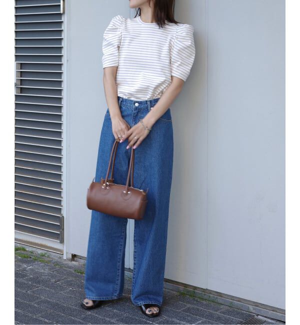 OUTDOOR PRODUCTS Usual Things「ボリュームスリーブボーダーTEE」|Tシャツ・カットソー|