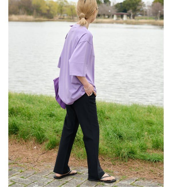 OUTDOOR PRODUCTS Usual Things「≪予約≫ACTIVE WEAR テレコ スリムイージー」|スラックス|