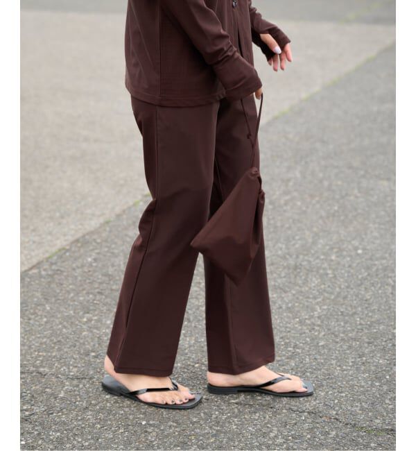 OUTDOOR PRODUCTS Usual Things「≪予約≫ACTIVE WEAR テレコ スリムイージー」|スラックス|