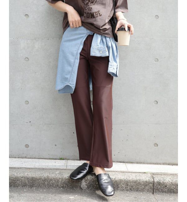 OUTDOOR PRODUCTS Usual Things「≪予約≫ACTIVE WEAR テレコ スリムイージー」|スラックス|