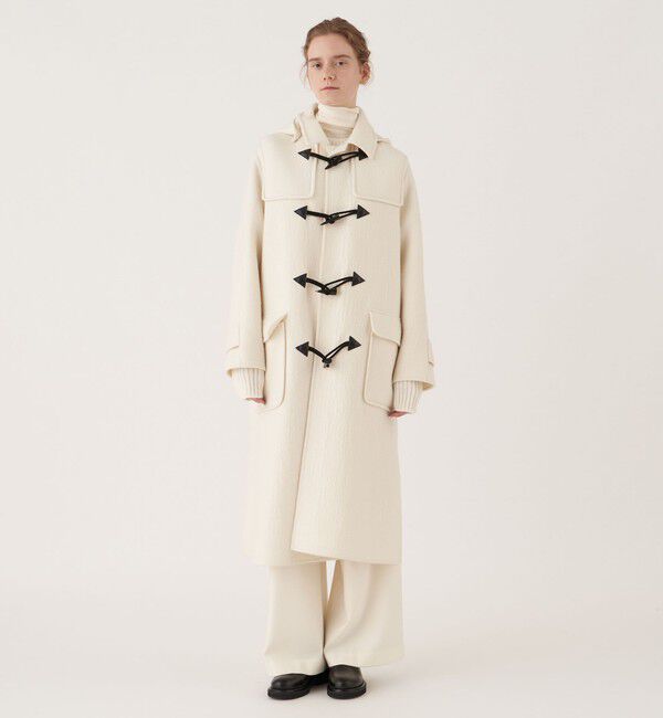 GALERIE VIE「ランダムウールダッフルコート」|ダッフルコート|