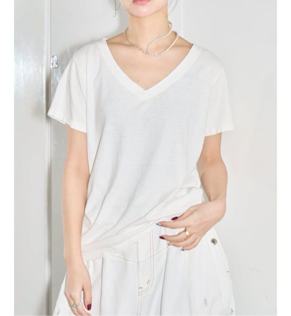  「JUNGMAVEN PAIGE V-NECK：Tシャツ」|Tシャツ・カットソー|