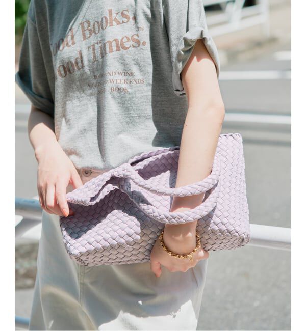 SLOBE IENA「《予約》SLOBE イントレチャートトートバッグ」|トートバッグ|
