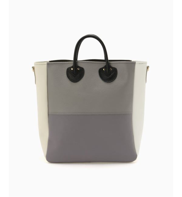 EDIFICE「YOUNG & OLSEN 別注 Crazy Panel Leather Tote L」|トートバッグ|