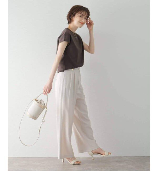  「《追加2》【洗える】接触冷感スムースハイネックプルオーバー」|Tシャツ・カットソー|