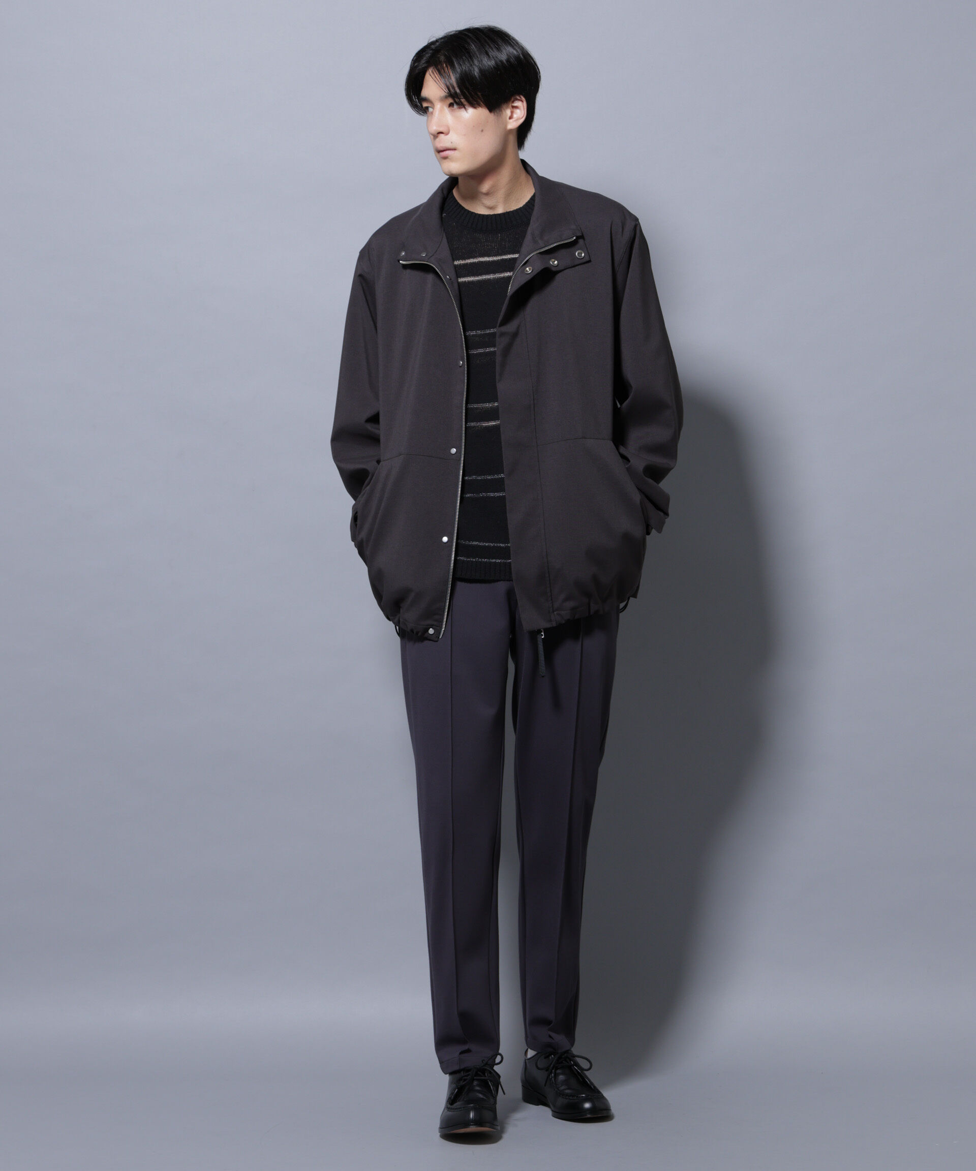 nano･universe「「RainComfortWear」ダントツ撥水透湿コーティング2WAYブルゾン」|ブルゾン・スタジャン|