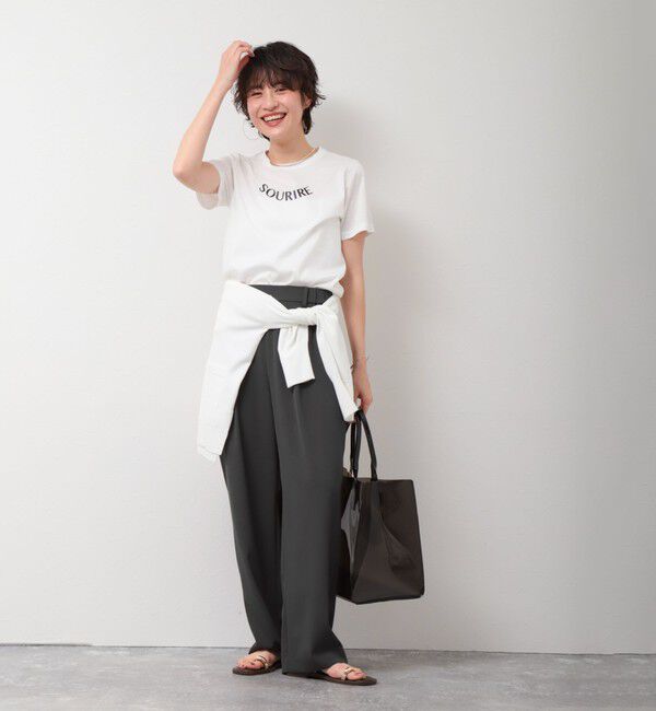 NOLLEY'S sophi「オーガニックコットンロゴT」|Tシャツ・カットソー|