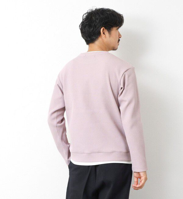 NOLLEY'S goodman「【IRM】《吸水速乾/UVカット》ワッフルダブルカラー LS Tee 25AW」|Tシャツ・カットソー|