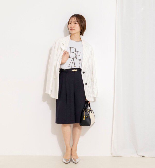 NOLLEY'S「ウォッシャブルプリントT」|Tシャツ・カットソー|