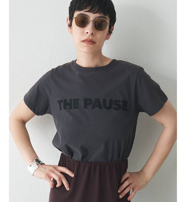 THE PAUSE「＜WEB限定カラーあり＞【THE PAUSE】THE PAUSE Tシャツ」|Tシャツ・カットソー|
