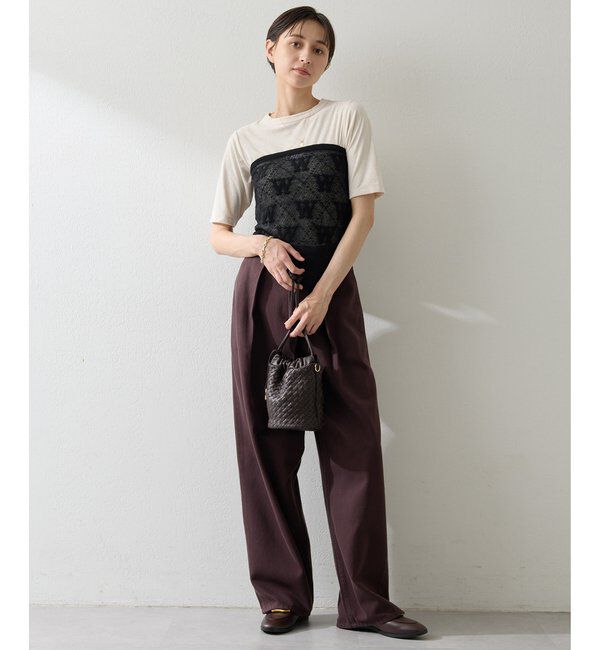  「ラップデニムパンツ」|デニム|