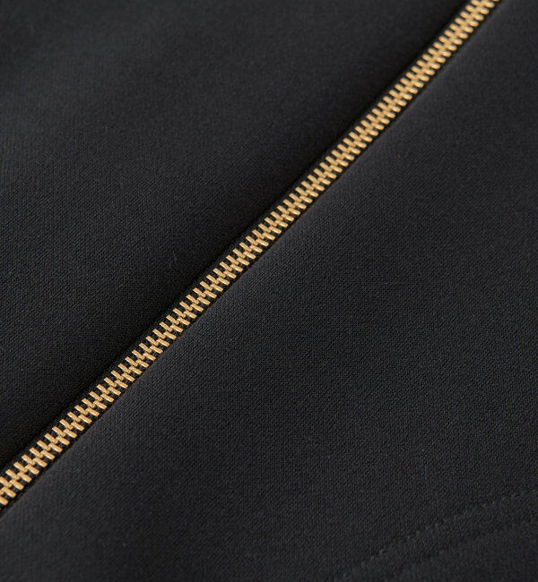  「【WEB限定/キレイめ上品】スポンジダンボールZIPパーカーカットソー」|パーカー|