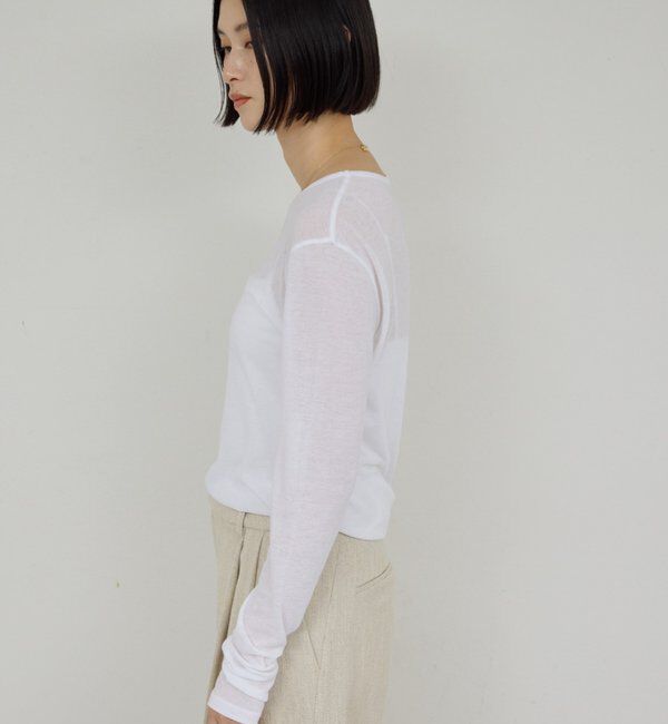 La nature linge「【La nature linge】NEWロングスリーブTシャツ」|Tシャツ・カットソー|