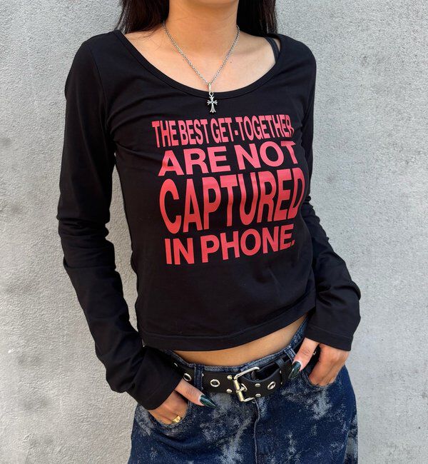  「メッセージトップス」|Tシャツ・カットソー|