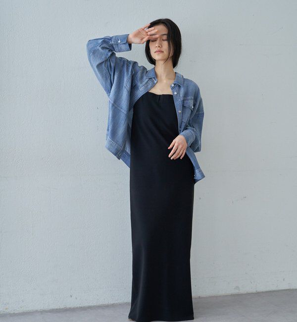  「【再入荷】シアーデニムシャツ」|シャツ・ブラウス|
