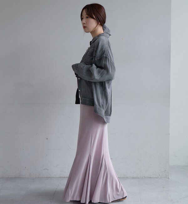  「【再入荷】シアーデニムシャツ」|シャツ・ブラウス|