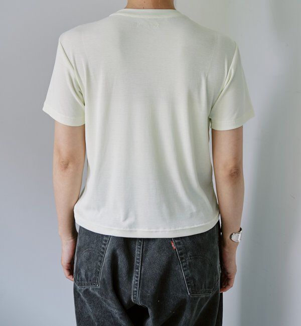  「【LUALY】シアープレーンチビTee」|Tシャツ・カットソー|