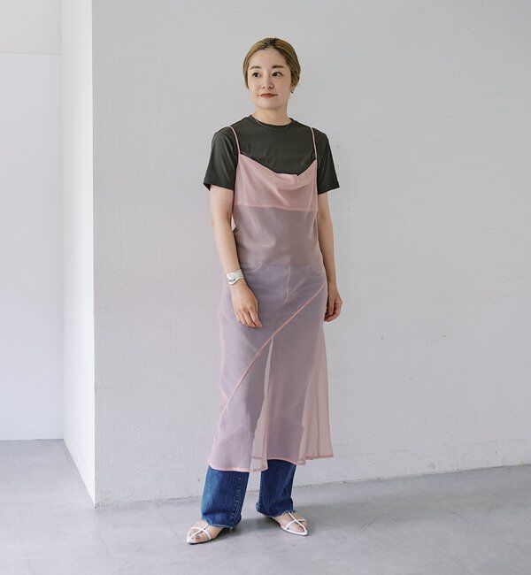  「【LUALY】シアープレーンチビTee」|Tシャツ・カットソー|