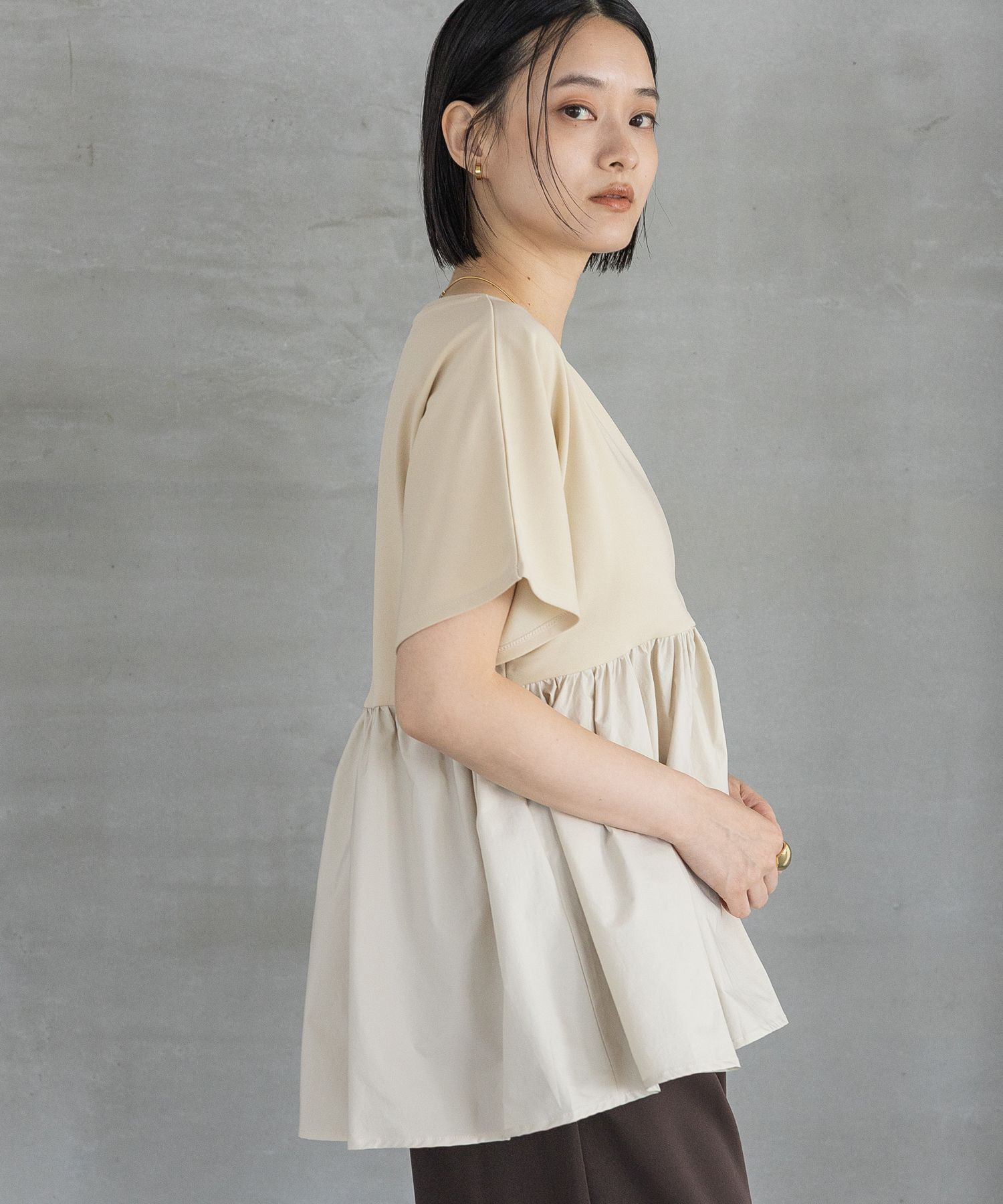 A part by 「ペプラムTシャツ」|Tシャツ・カットソー|