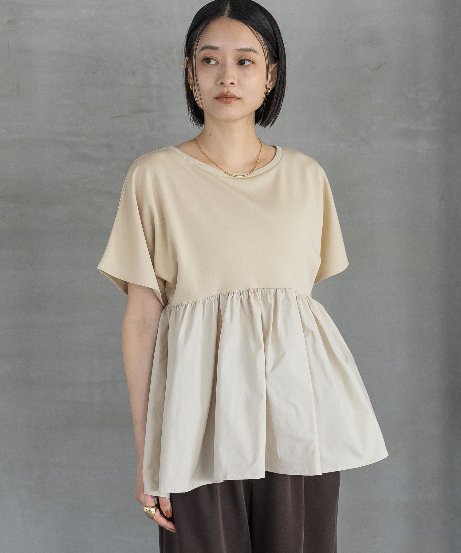 A part by 「ペプラムTシャツ」|Tシャツ・カットソー|