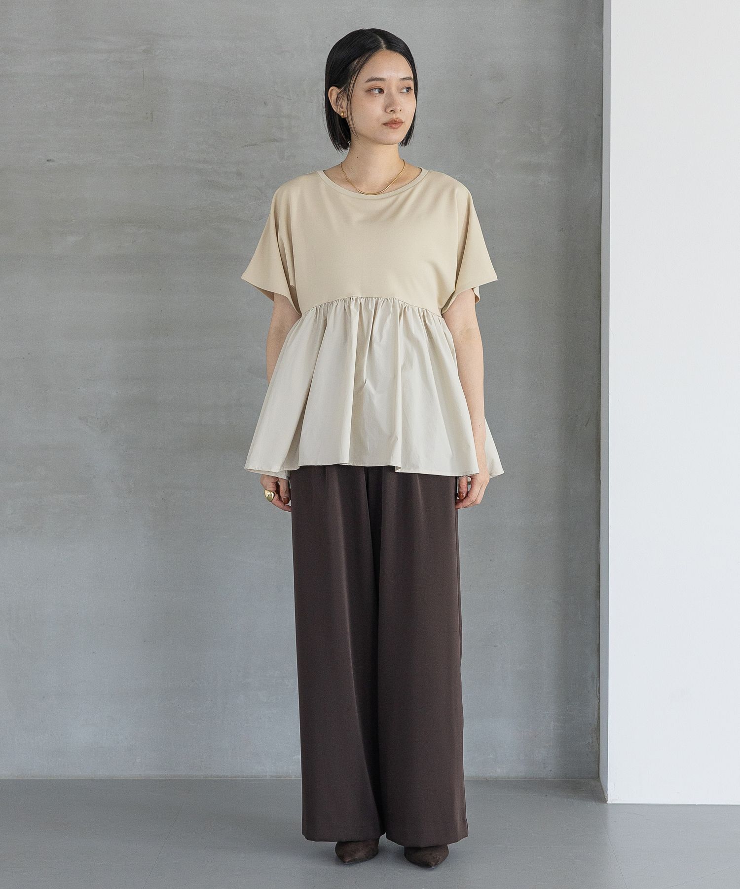 A part by 「ペプラムTシャツ」|Tシャツ・カットソー|