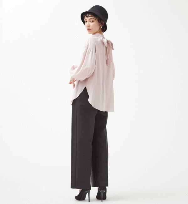 TIARA「リボンベルトワイドパンツ」|その他|