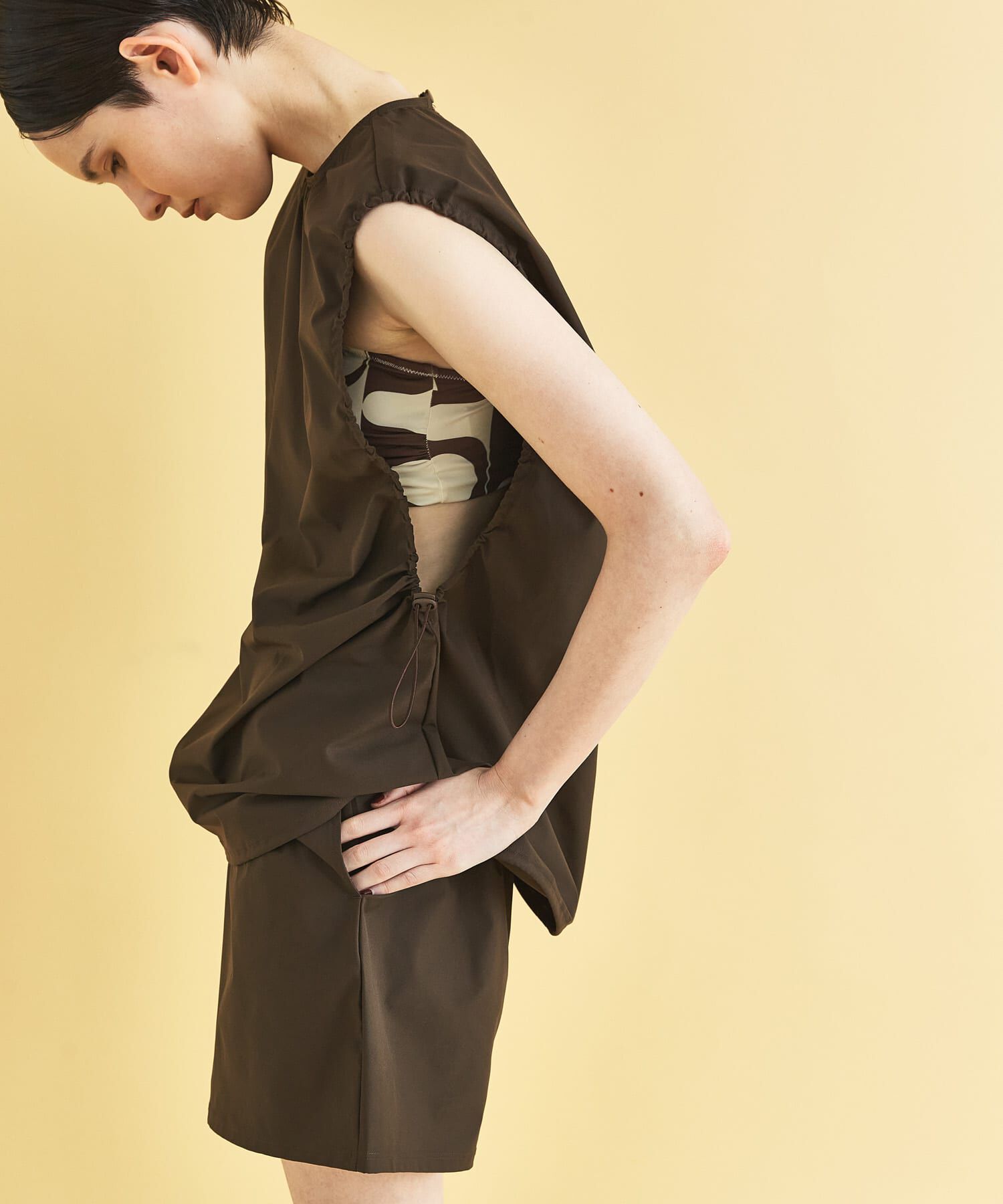 URBAN RESEARCH「『2サイズ展開』『UVカット』Swim URBAN RESEARCH　スイムドロストノースリーブ」|ビキニ|