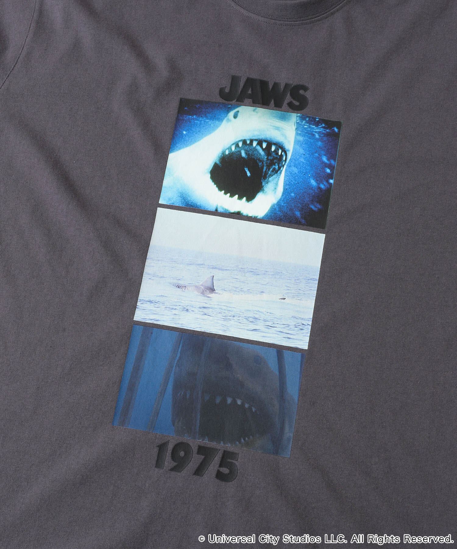 SENSE OF PLACE by URBAN RESEARCH「『別注』SENSE OF PLACE&times;JAWS　プリントT-SHIRTS/A」|Tシャツ・カットソー|