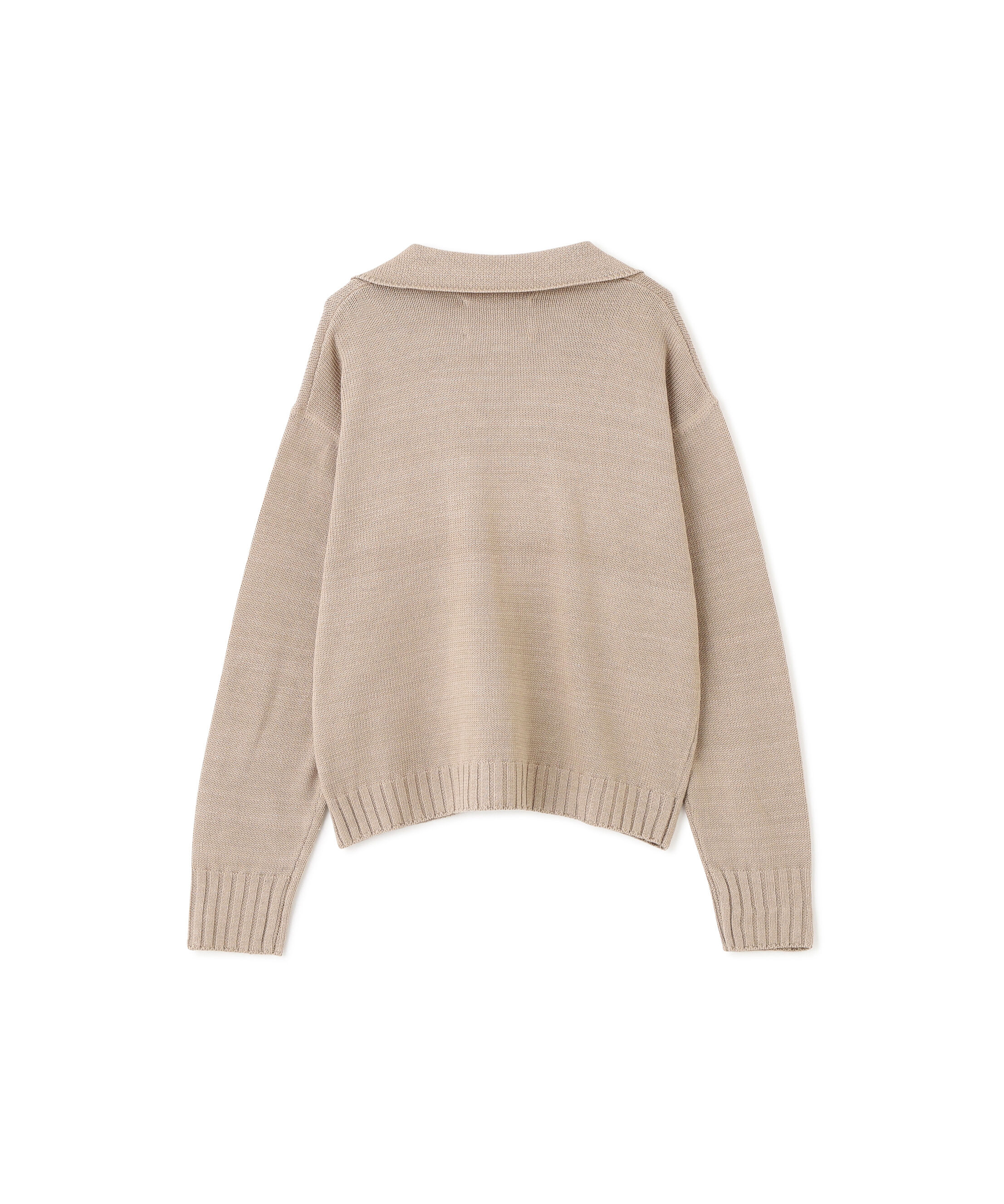MHL.「CONTRAST COTTON LINEN KNITWEAR」|ニット・セーター|