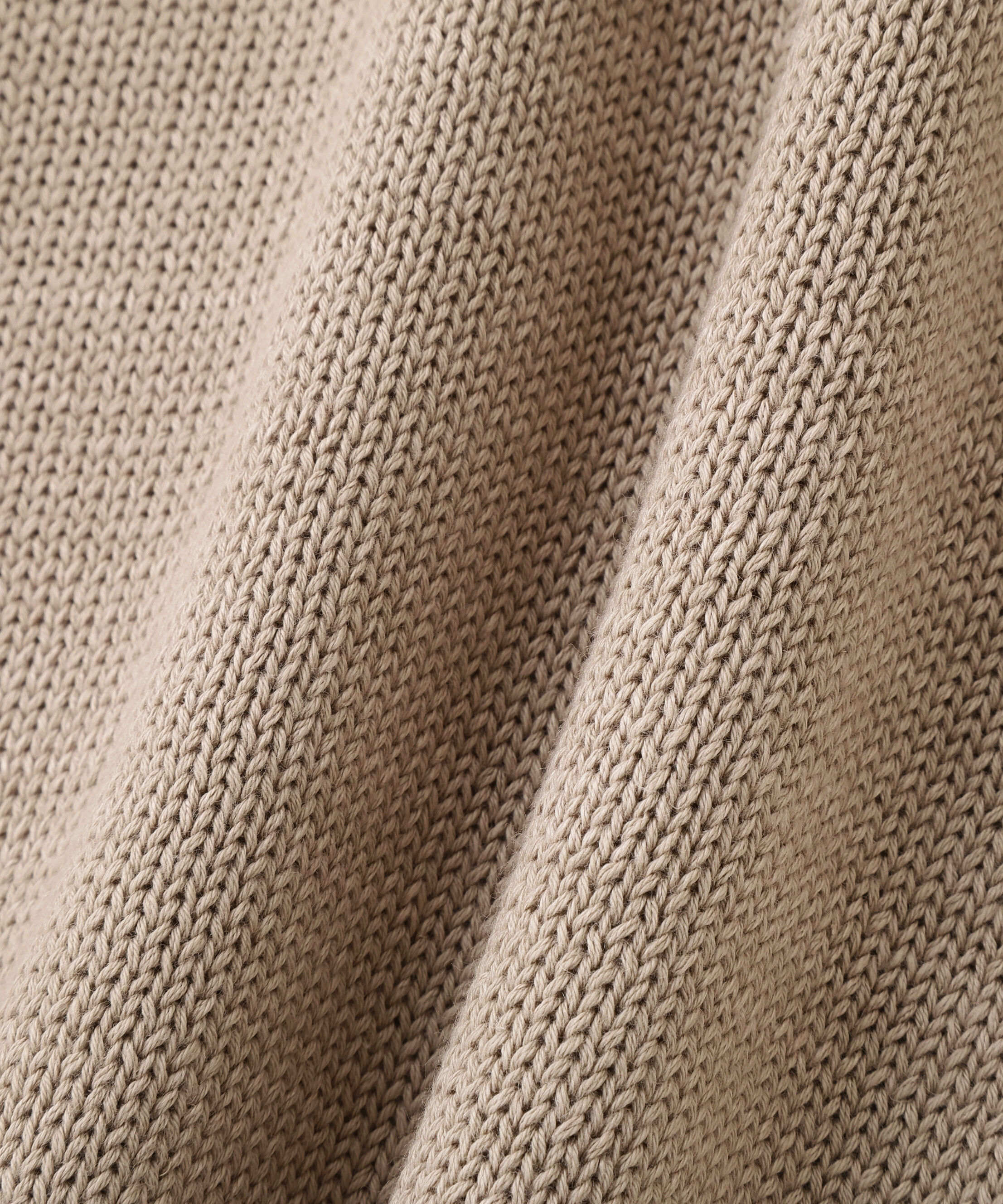 MHL.「CONTRAST COTTON LINEN KNITWEAR」|ニット・セーター|