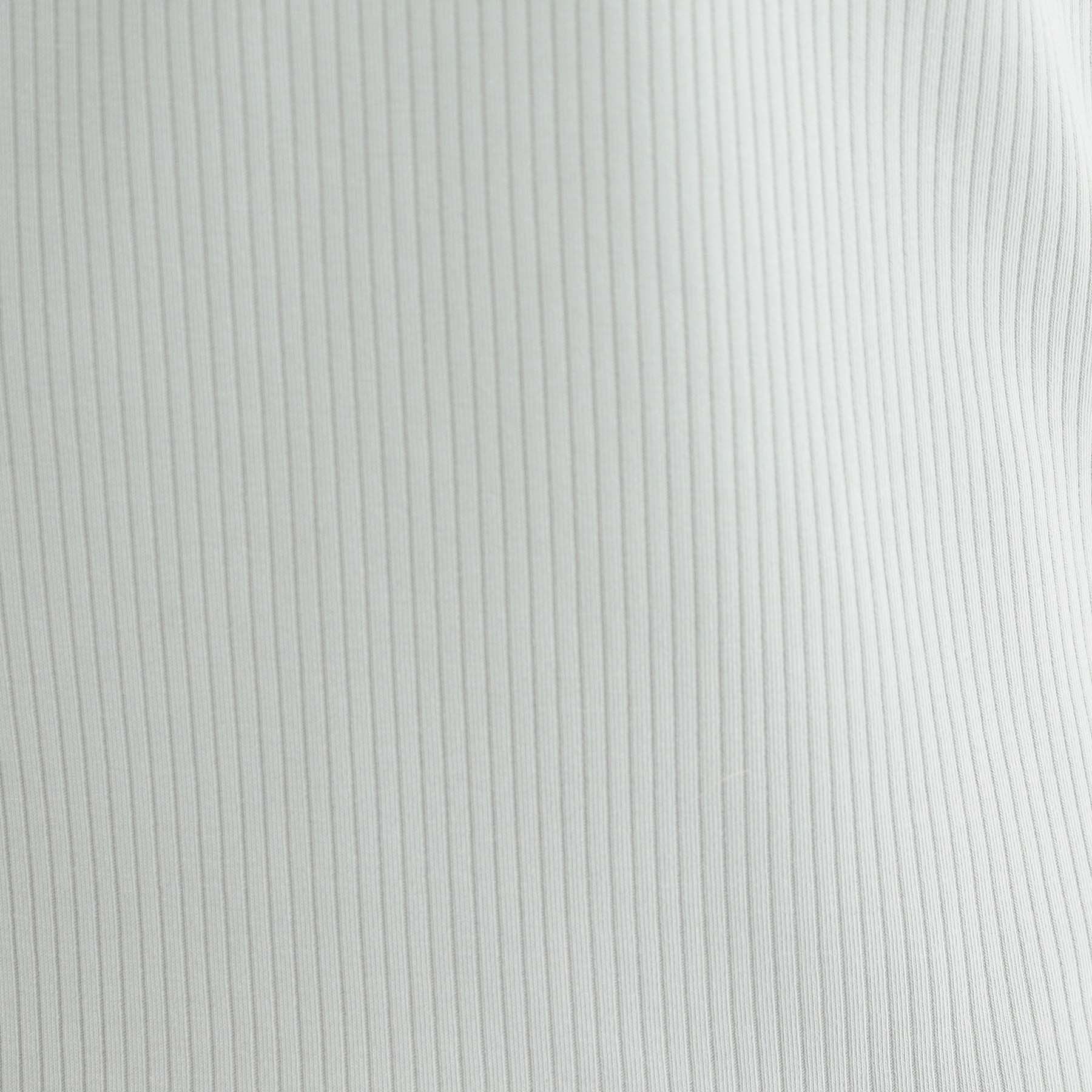SHOO･LA･RUE「【S-LL】1枚でもインナーでも テレコ5分袖トップス」|Tシャツ・カットソー|