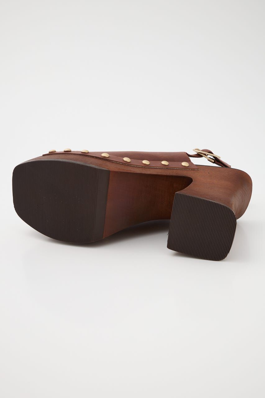 MOUSSY「PLATFORM WOOD サンダル」|サンダル|