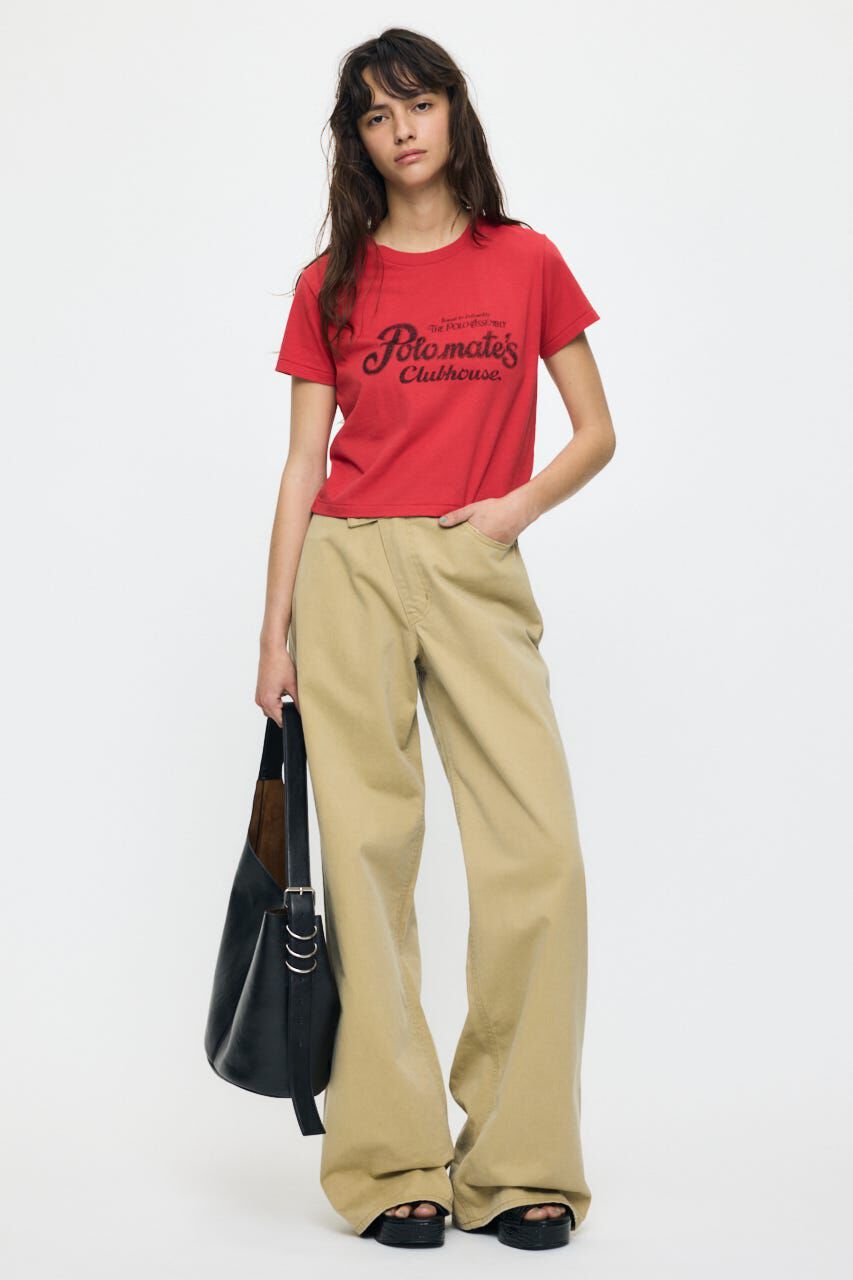 MOUSSY「NOSTALGIC LETTERED TEE」|Tシャツ・カットソー|