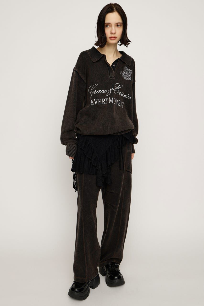 SLY「SWEAKNIT WASHED パンツ」|その他|