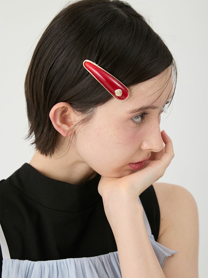 LILY BROWN「マリンバレッタ」|ヘアバンド|RED