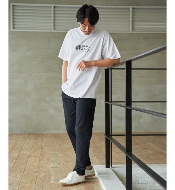 IKKA LOUNGE「【MonoMax &times; 小泉孝太郎】GOKU楽ワークDRYソフト鹿の子パンツ「小泉孝太郎さん着用モデル」」|スラックス|