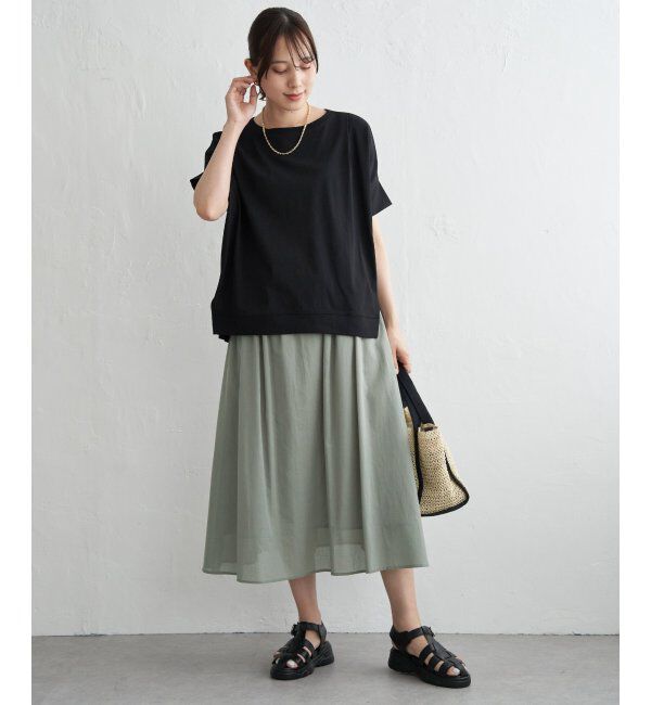 ikka「【お得だ値】冷感ショルダータックプルオーバー」|その他|